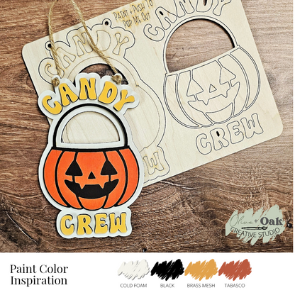 DIY Candy Crew Pop Out Kit