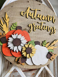 Autumn Greetings Door Hanger