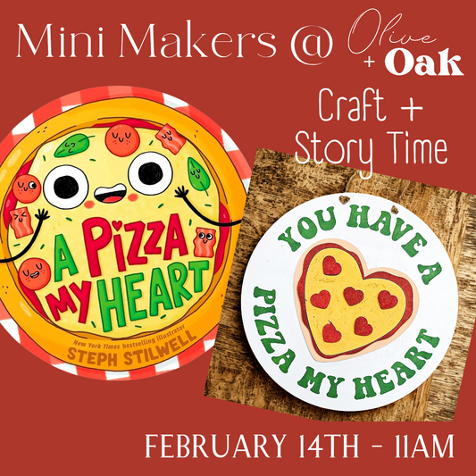 Mini Makers - Story & Craft - February 14 @ 11am