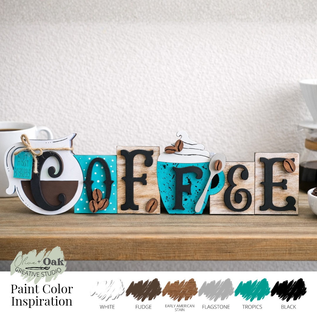 DIY Coffee Shelf Sitter