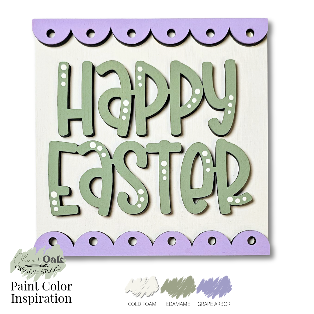 DIY Mini Easter Cuties Square Tiles *Inserts ONLY*