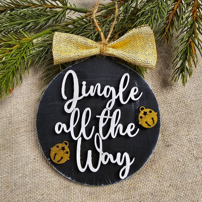 DIY Kit Jingle All the Way Ornament
