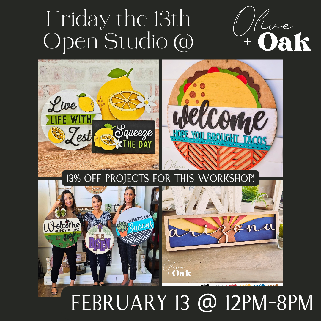 Pick-Your-Project Open Studio 2/13