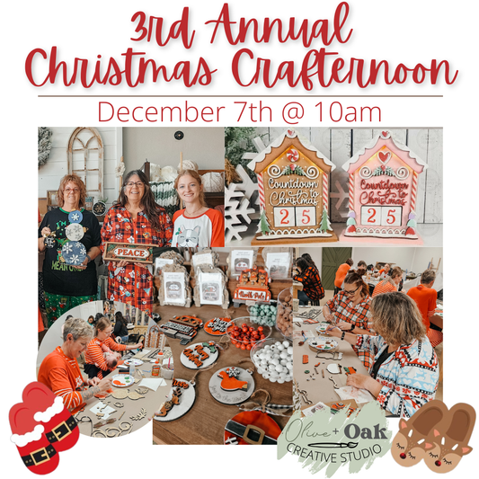 3rd Annual Christmas Crafternoon - December 7th @ 10am