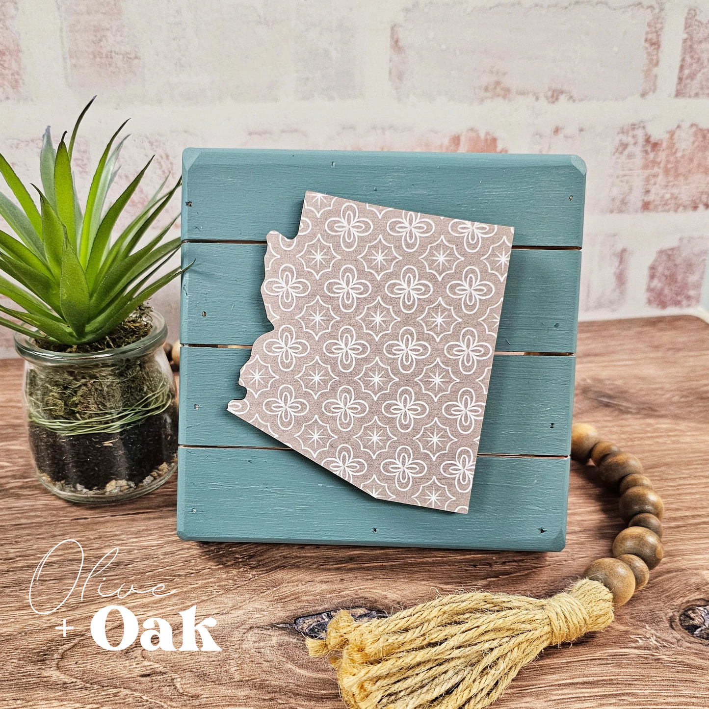 Grey Stars Arizona - Thicket Slat Box Sign