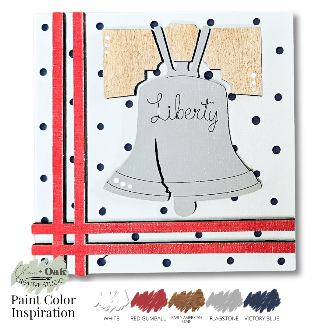 DIY Mini USA Square Tiles *Inserts ONLY*