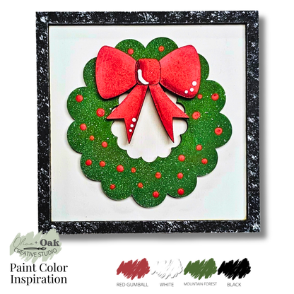 DIY Mini Classic Christmas Square Signs *Inserts ONLY*