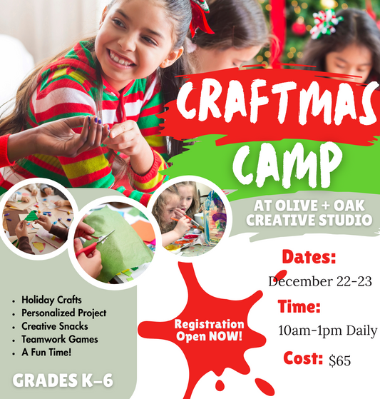 2025 Craftmas Camp Registration
