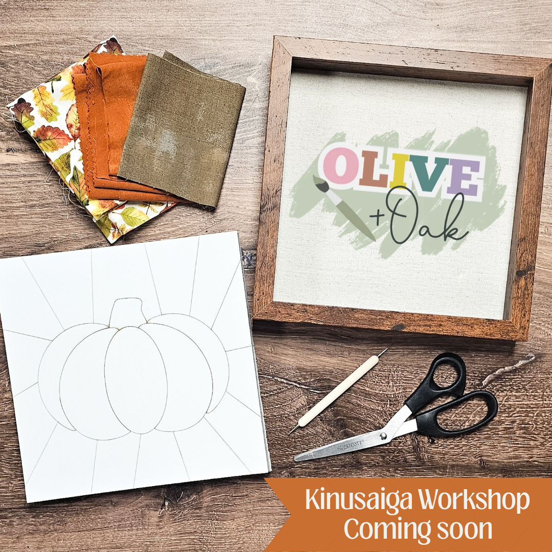 DIY Fabric Art Kinusaga Workshop - October 8 @ 6pm