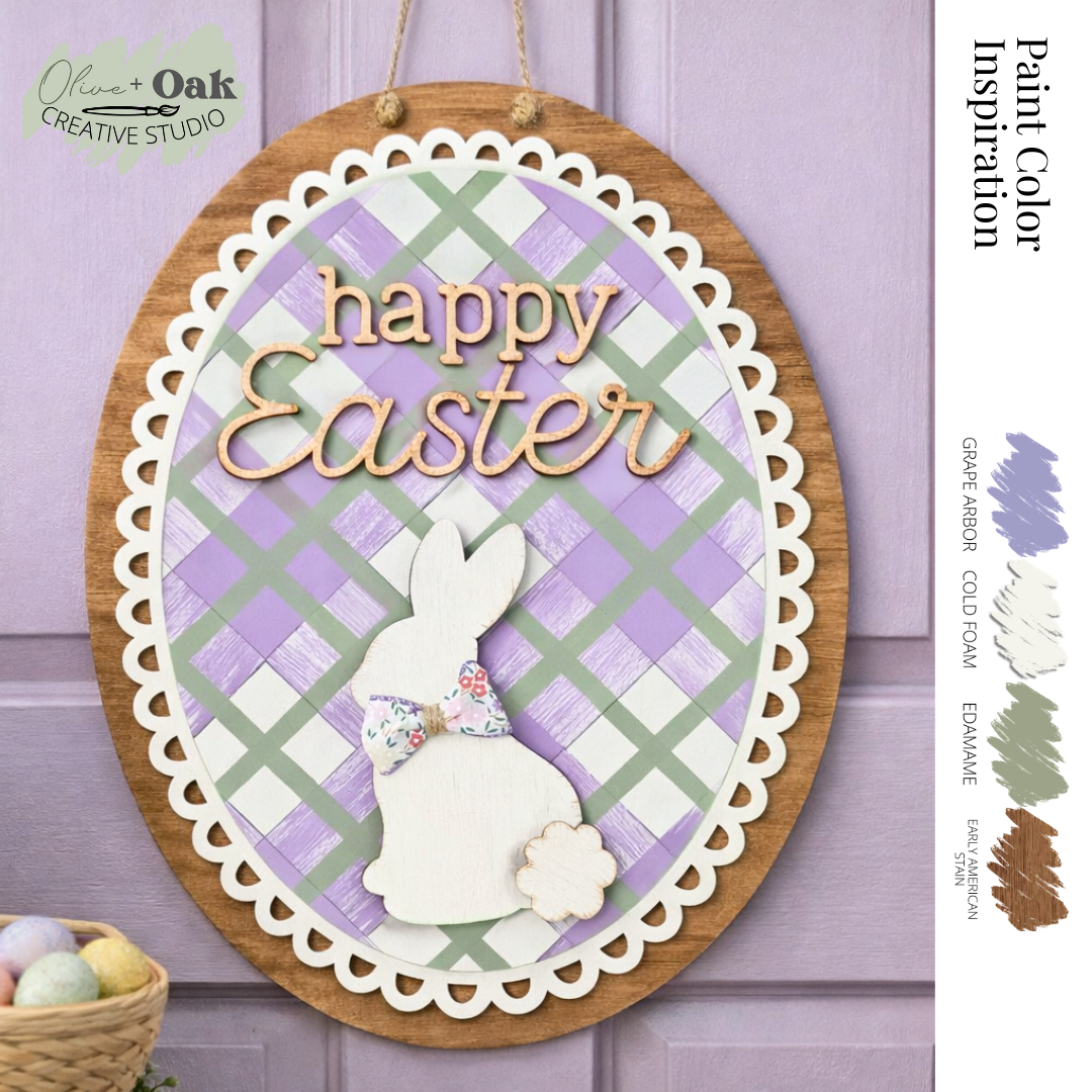 Spring Plaid Painting Workshop - March 14th @ 5pm