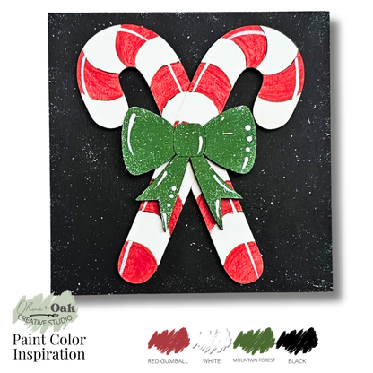 DIY Mini Classic Christmas Square Signs *Inserts ONLY*