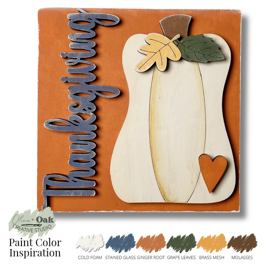 DIY Mini Fall Square Signs *Inserts ONLY*
