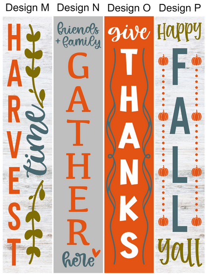 DIY Porch Leaner - Seasonal - You Choose Design