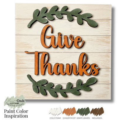 DIY Mini Fall Square Signs *Inserts ONLY*