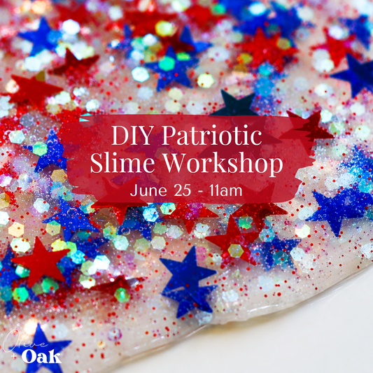 June 25 @ 11am - Patriotic Slime Studio Workshop