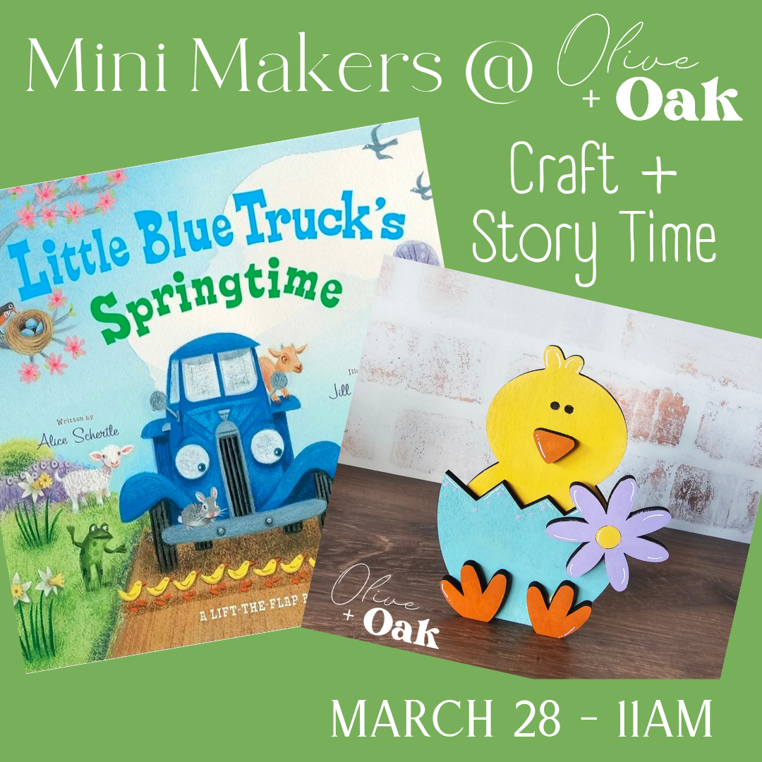 Mini Makers - Story & Craft - March 28 @ 11am