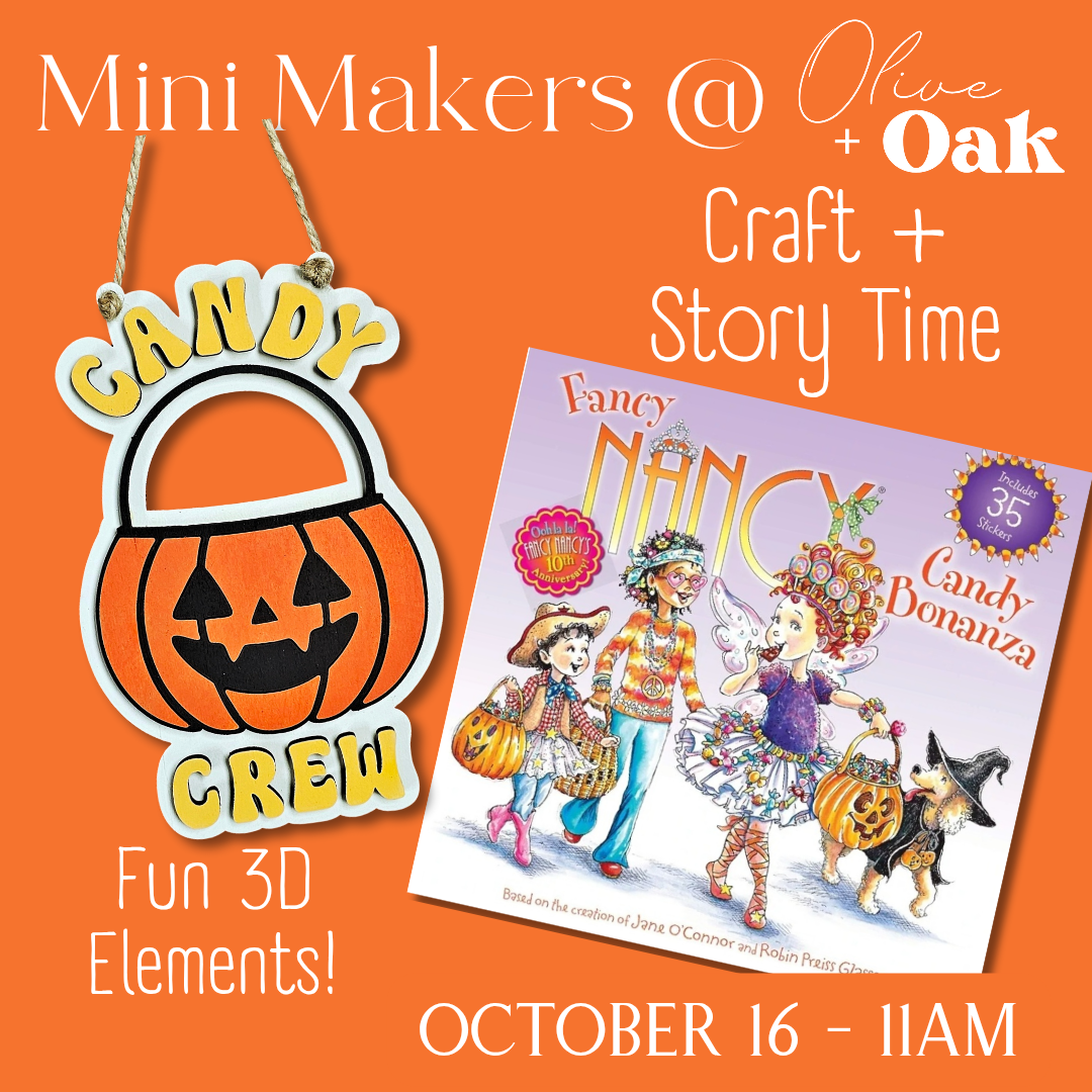 Mini Makers - Story & Craft - October 16 @ 11am