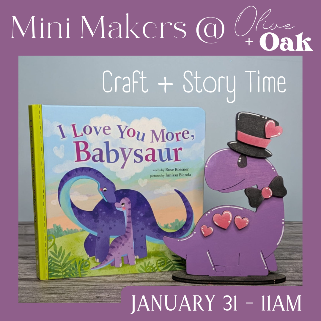 Mini Makers - Story & Craft - January 31 @ 11am