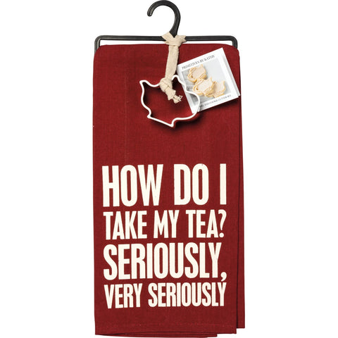 How Do I Take My Tea Kitchen Towel + Cookie Cutter Set