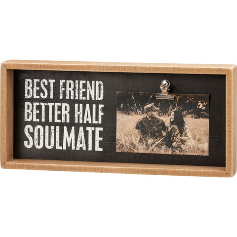 Best Friend Soul Mate Clip Photo Frame