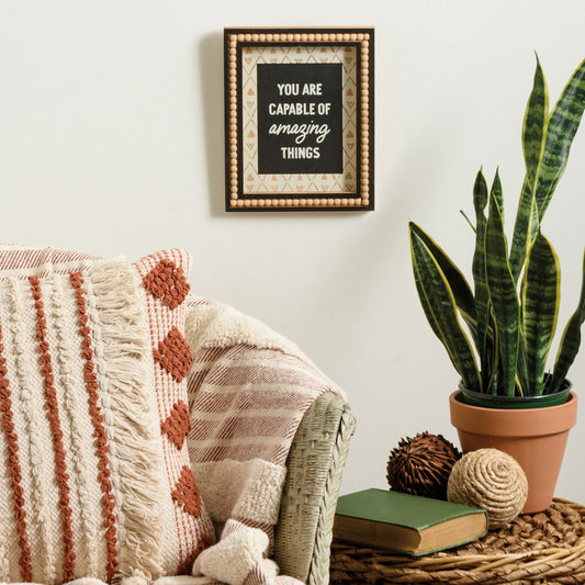 You Are Capable Framed Sign