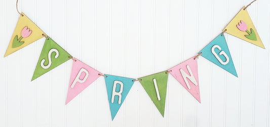 DIY Spring Banner