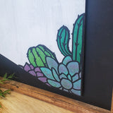 3D Arizona w/ Color Cactus
