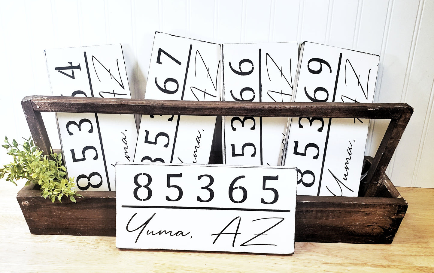 Yuma Zip Code Plank