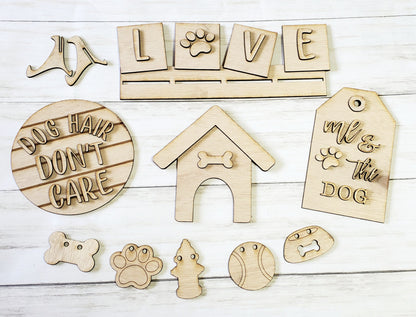 DIY Dog Lover Tier Tray Set