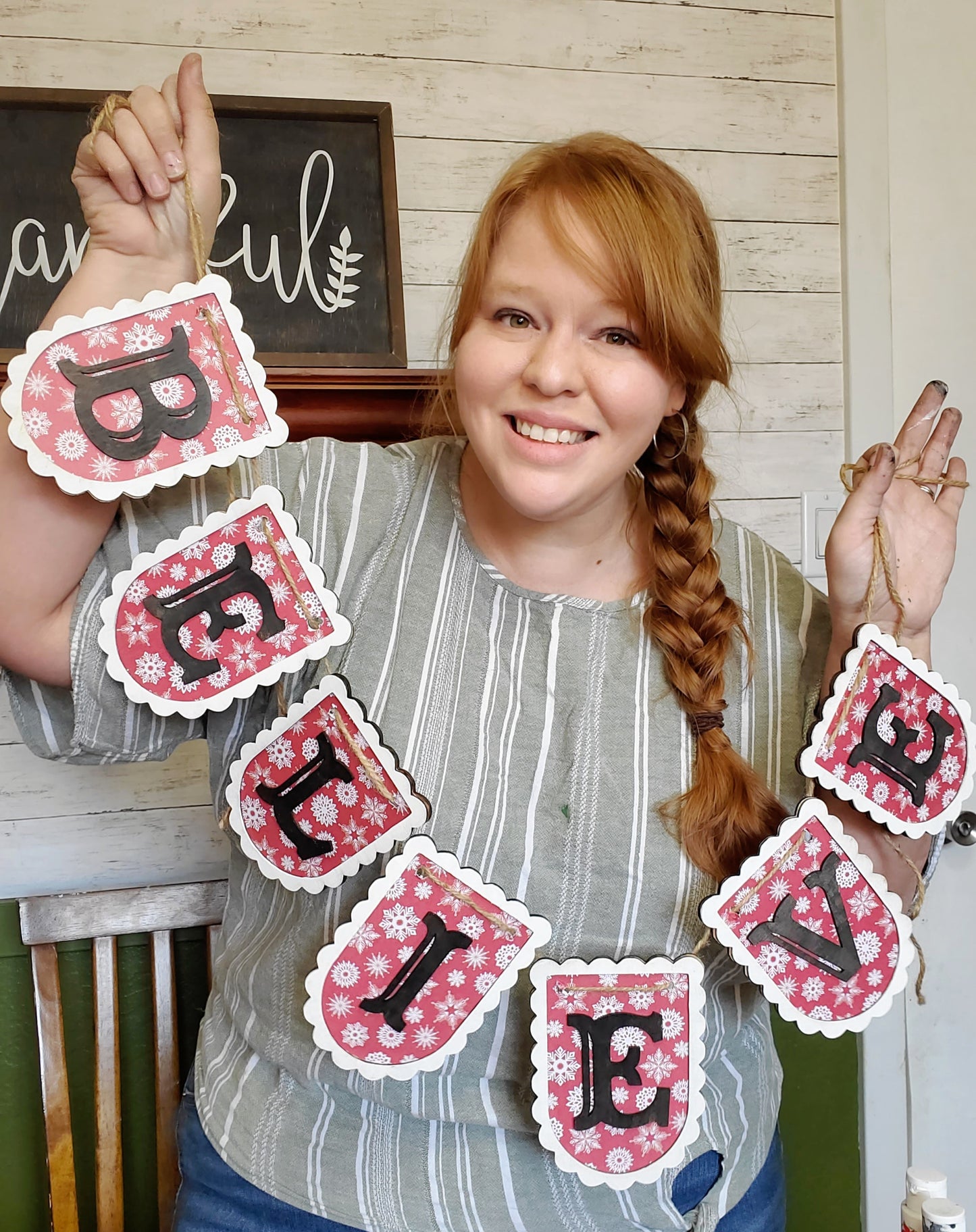 DIY Believe Banner