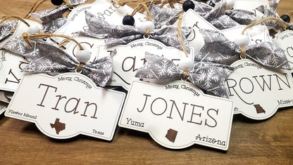 Personalized Farmhouse Ornament