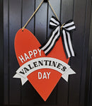 DIY Happy Valentine's Day Door Hanger