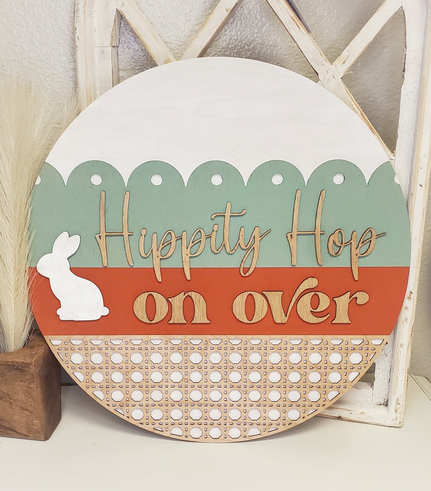 DIY Hippity Hop Door Hanger