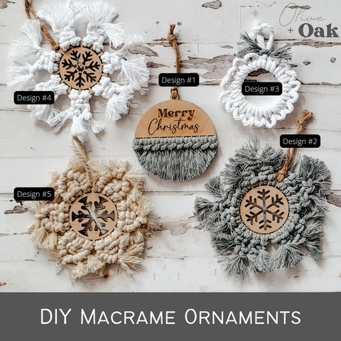 DIY Macramé Ornament - Singles