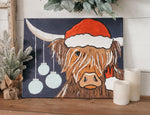 Holiday Highland Canvas Paint Workshop - Multiple Dates/Times