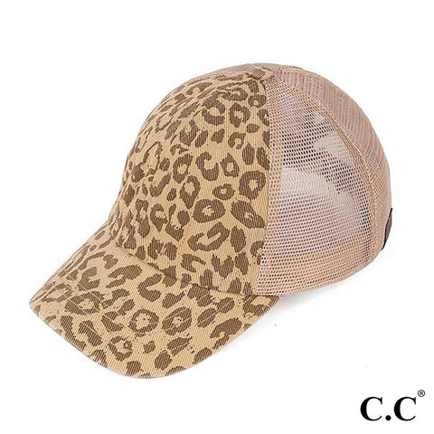 Tan Leopard CC Cap - Add a Custom Patch