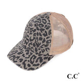 Grey Leopard CC Cap - Add a Custom Patch