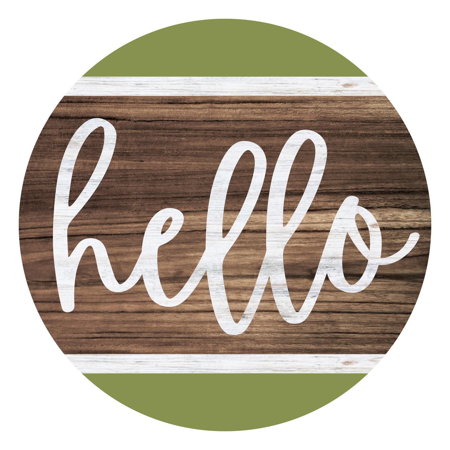 DIY Hello Door Hanger
