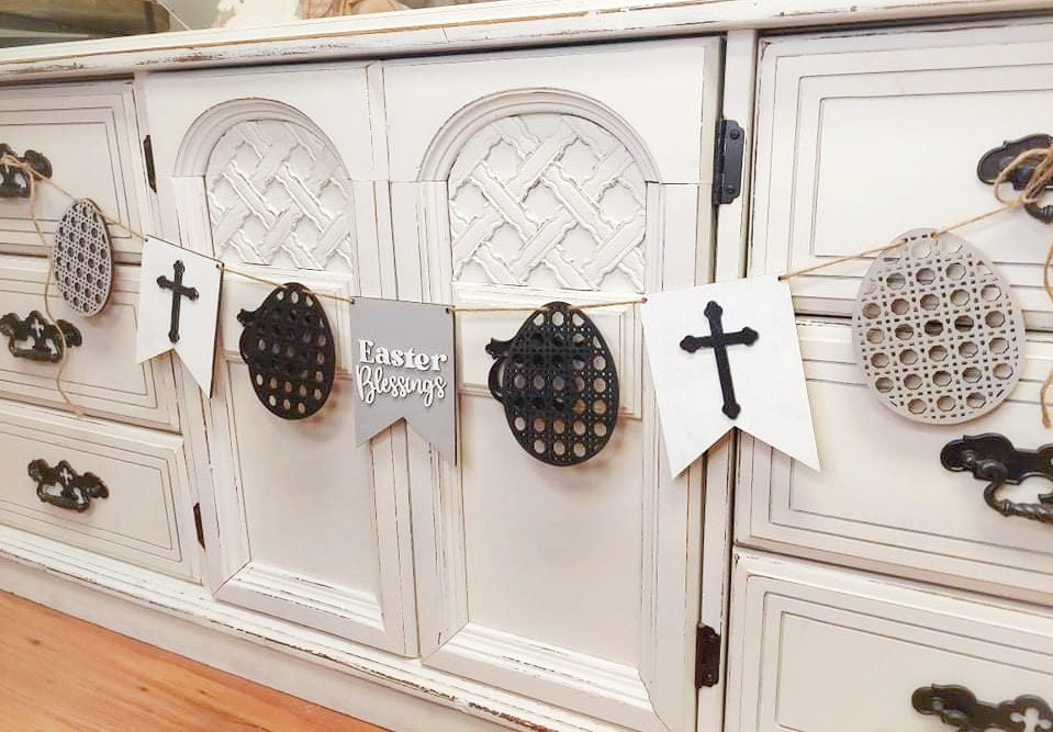 DIY Easter Blessings Banner