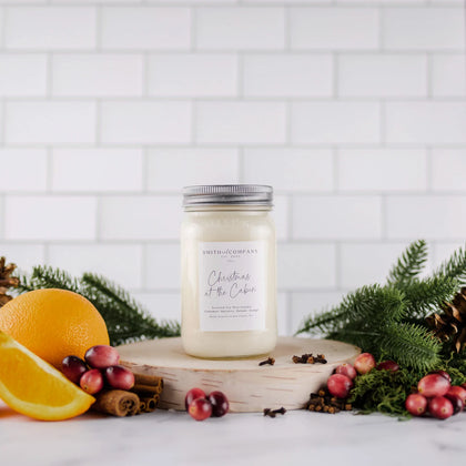 Christmas at the Cabin - Smith Candle Co. 16 oz Candle