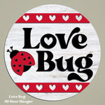 DIY Love Bug Door Hanger