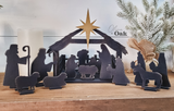 DIY Nativity Scene Wood Cut Kit