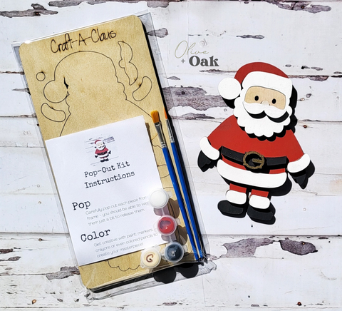 Craft-A-Claus Project Kit